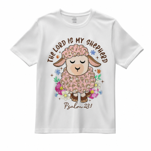 Camisetas Soft-Style – Adulto (2XL-5XL) - The lord is my shepherd