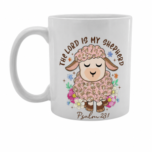 Tazas de cerámica (11 oz) - The lord is my shepherd