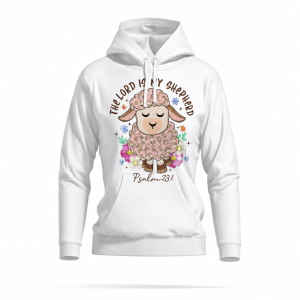 Sudadera con capucha Heavy Blend – Adulto (XS-XL) - The lord is my shepherd