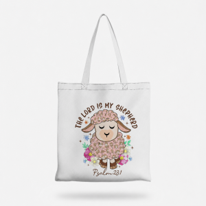 Bolsa tipo tote - The lord is my shepherd