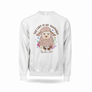 Sudadera cuello redondo Heavy Blend - Júvenil (XS-L) - The lord is my shepherd
