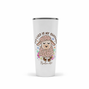 Vaso térmico de acero inoxidable (20 oz) - The lord is my shepherd
