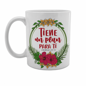 Tazas de cerámica (11 oz) - Tiene un plan para ti