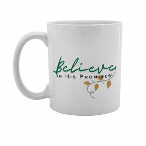 Tazas de cerámica (11 oz) - Belive in his promises