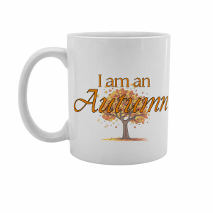 Tazas de cerámica (11 oz) - I am an autumn
