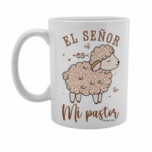 Tazas de cerámica (11 oz) - El señor es mi pastor