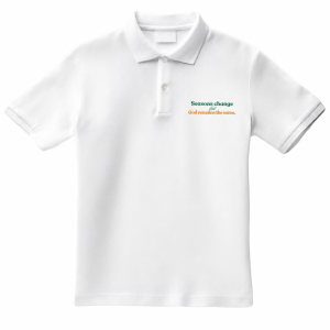 Polo - Juvenil (XS-L) - Seasons change but god remains the same