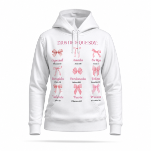 Sudadera con capucha juvenil Gildan Heavy Blend (XS-L) - Dios dice que soy