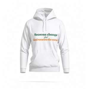 Sudadera con capucha Heavy Blend – Adulto (2XL-5XL) - Seasons change but god remains the same