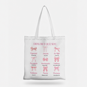 Bolsa tipo tote - Dios dice que soy