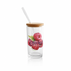 Vaso tipo lata transparente y esmerilado (16oz) - Saved by grace