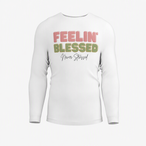 Camisetas de manga larga – Adulto (XS-XL) - Feeling blessed