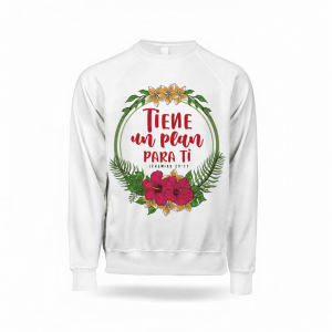 Sudadera cuello redondo Heavy Blend – Adulto (2XL–5XL) -Tiene un plan para ti