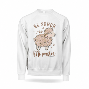 Sudadera cuello redondo Heavy Blend – Adulto (2XL–5XL) - El señor es mi pastor