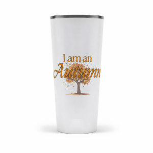 Vaso térmico de acero inoxidable (20 oz) - I am an autumn